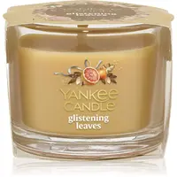Yankee Candle Glistening Leaves votivní svíčka glass 37 g