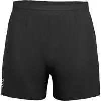 Compressport PERFORMANCE SHORT Pánske bežecké šortky, čierna, veľkosť