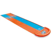 Bestway DOUBLE SLIDE Vodná šmýkačka, oranžová, veľkosť