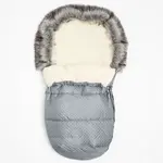 NEW BABY LUX WOOL Zimný fusak, tmavo sivá, veľkosť