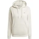 adidas ESSENTIALS SMALL LOGO FEEL COZY Dámska mikina, béžová, veľkosť