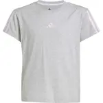 adidas EMBROIDERED T-SHIRT Dámske tričko, sivá, veľkosť