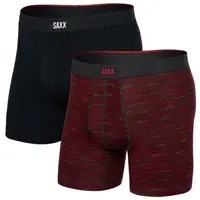 SAXX VIBE EXTRA SUPER SOFT 2PK Pánske boxerky, čierna, veľkosť
