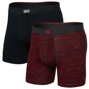 SAXX VIBE EXTRA SUPER SOFT 2PK Pánske boxerky, čierna, veľkosť