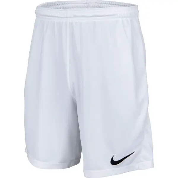 Nike DRI-FIT PARK 3 Pánske kraťasy, biela, veľkosť