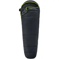 LOAP DAUHALI Spací vak, čierna, veľkosť 220 cm - ľavy zips