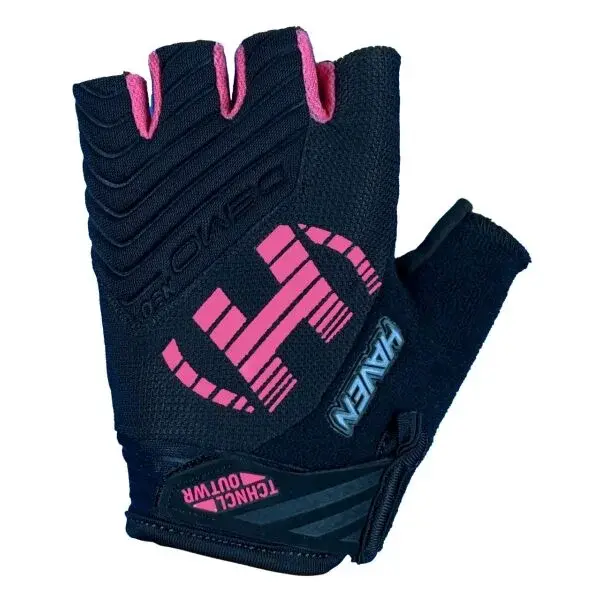 HAVEN DEMO NEO SHORT Krátkoprsté cyklistické rukavice, čierna, veľkosť