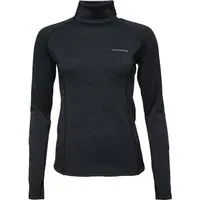 Klimatex MIRU1 Dámska mikina s krátkym zipsom, čierna, veľkosť