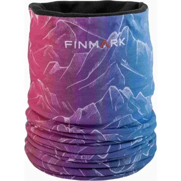 Finmark MULTIFUNCTIONAL SCARF WITH FLEECE Multifunkčná šatka, mix, veľkosť UNI