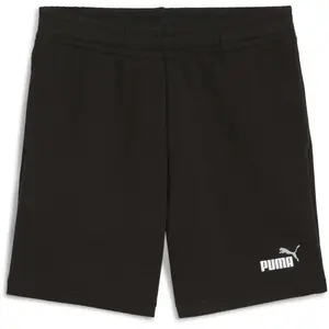 Puma ESSENTIALS+ LOGO LAB GRAPHIC SHORTS 10 Pánske teplákové kraťasy, čierna, veľkosť