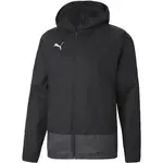 Puma TEAM GOAL 23 TRAINING RAIN JACKET Pánska bunda, čierna, veľkosť
