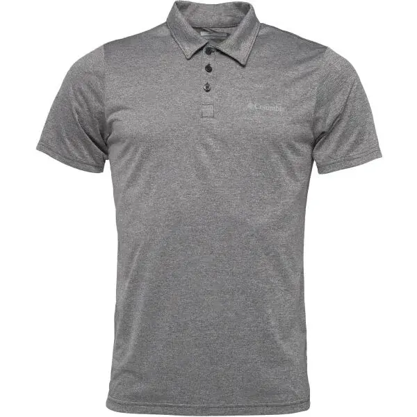Columbia HIKE POLO Pánske polo tričko, sivá, veľkosť