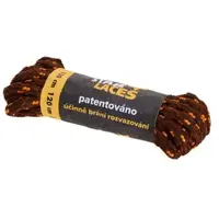 PROMA STAR LACES SLIM 140 CM Šnúrky, hnedá, veľkosť