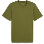 Puma FIT TRIBLEND ULTRABREATHE TEE Pánske športové tričko, khaki, veľkosť