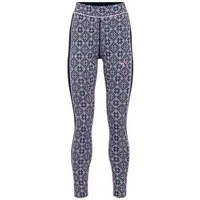 KARI TRAA ROSE HIGH WAIST PANT Dámske termo nohavice, modrá, veľkosť