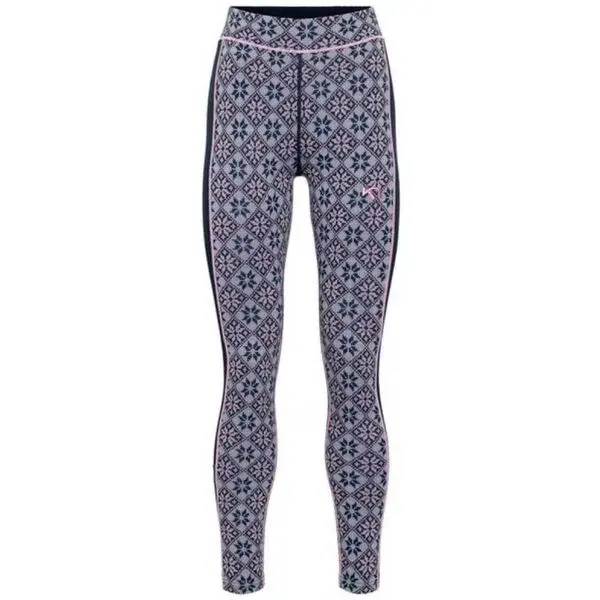 KARI TRAA ROSE HIGH WAIST PANT Dámske termo nohavice, modrá, veľkosť