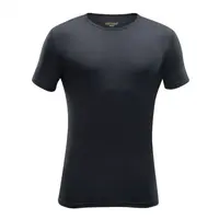 Devold BREEZE MAN T-SHIRT Pánske vlnené tričko, čierna, veľkosť