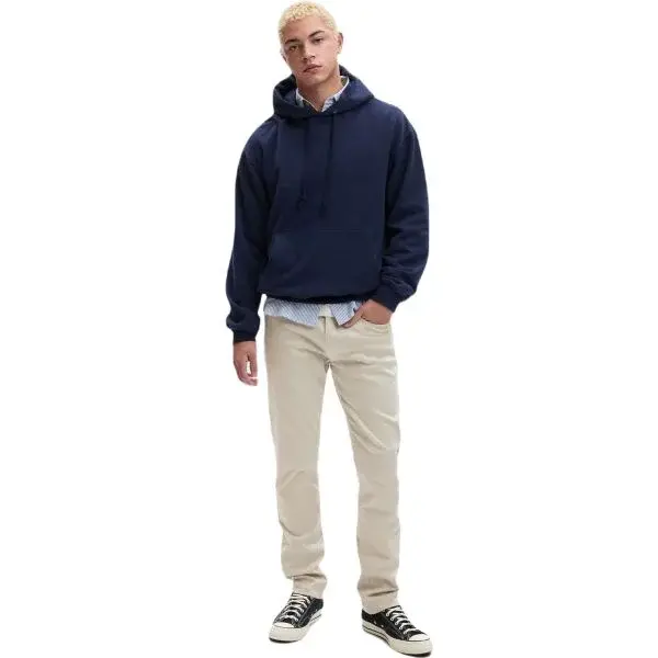 GAP SLIM STRETCH 5 Pánske džínsy, béžová, veľkosť