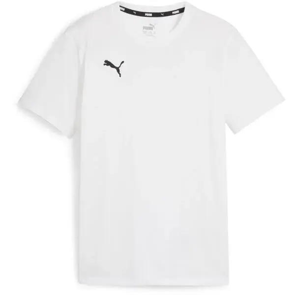 Puma TEAMGOAL CASUALS TEE JR Chlapčenské športové tričko, biela, veľkosť