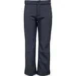 LOAP LOPES Detské softshellové nohavice, tmavo modrá, veľkosť 134-140