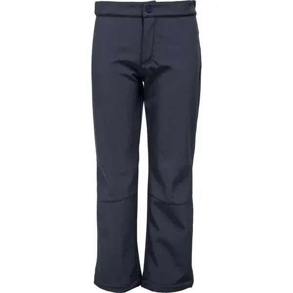 LOAP LOPES Detské softshellové nohavice, tmavo modrá, veľkosť 134-140