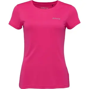 Fitforce RISA Dámske fitness tričko, ružová, veľkosť