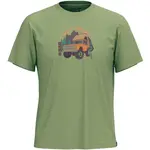 Smartwool LONG WEEKEND SHORT SLEEVE GRAPHIC TEE Pánske tričko, zelená, veľkosť