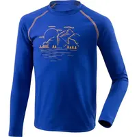 Klimatex FAEN Detské  funkčné tričko, modrá, veľkosť