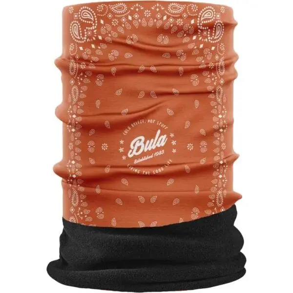 Bula VECTOR FLEECE EDGE TUBE Nákrčník, oranžová, veľkosť UNI