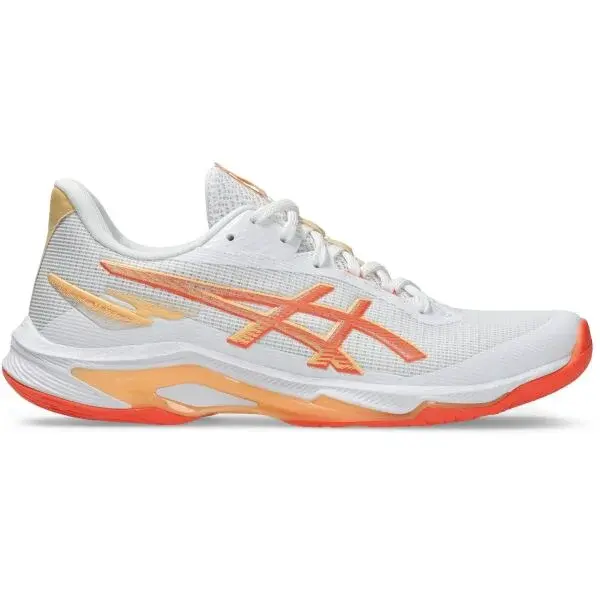 ASICS NETBURNER BALLISTIC FF 4 W Dámske halové topánky, biela, veľkosť 37.5