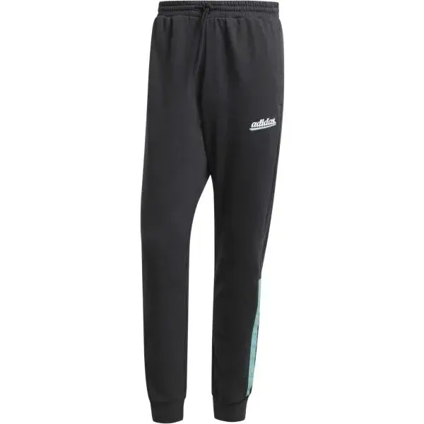 adidas M 3 STRIPES FL PT Pánske tepláky, čierna, veľkosť