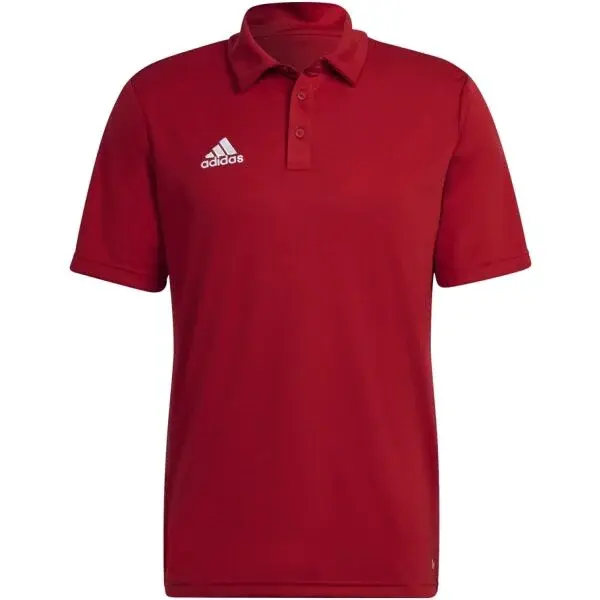 adidas ENT22 POLO Pánske polo tričko, červená, veľkosť