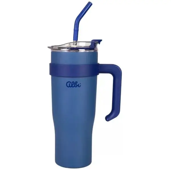 ALBI THERMAL MUG XXL Termohrnček, modrá, veľkosť 1,2 L