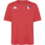 Kappa DOVO ČESKO SR Pánske tričko, červená, veľkosť