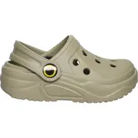 Oldcom CROCOLINO Detské šľapky, khaki, veľkosť