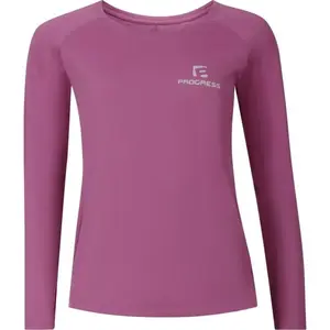 PROGRESS FORMA Dámske funkčné športové tričko, vínová, veľkosť