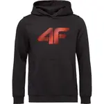 4F SWEATSHIRT Pánska mikina, čierna, veľkosť