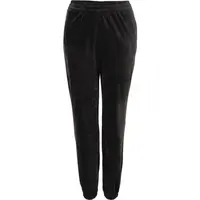 O'Neill VELOUR PANTS Dámske tepláky, čierna, veľkosť