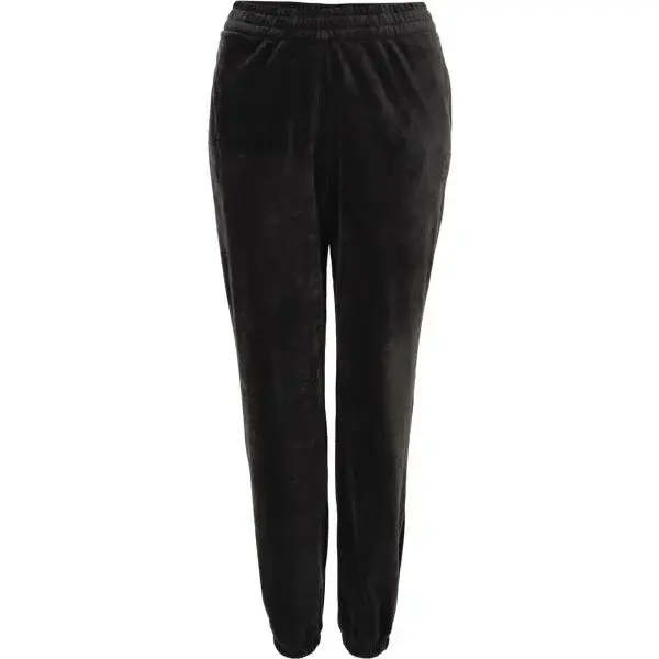 O'Neill VELOUR PANTS Dámske tepláky, čierna, veľkosť
