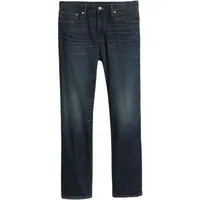 GAP V-STRAIGHT Pánske džínsy, tmavo modrá, veľkosť