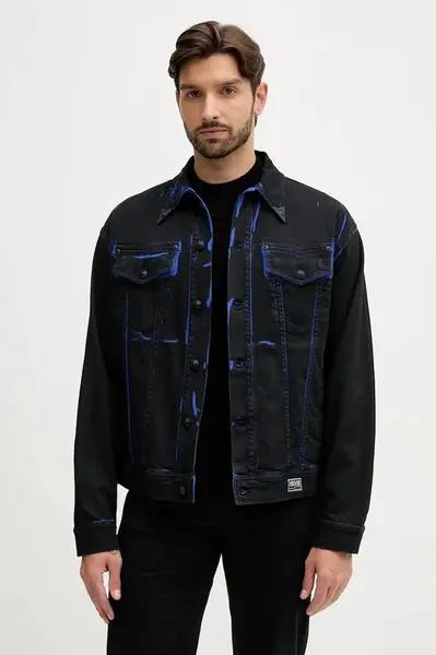 Rifľová bunda Versace Jeans Couture