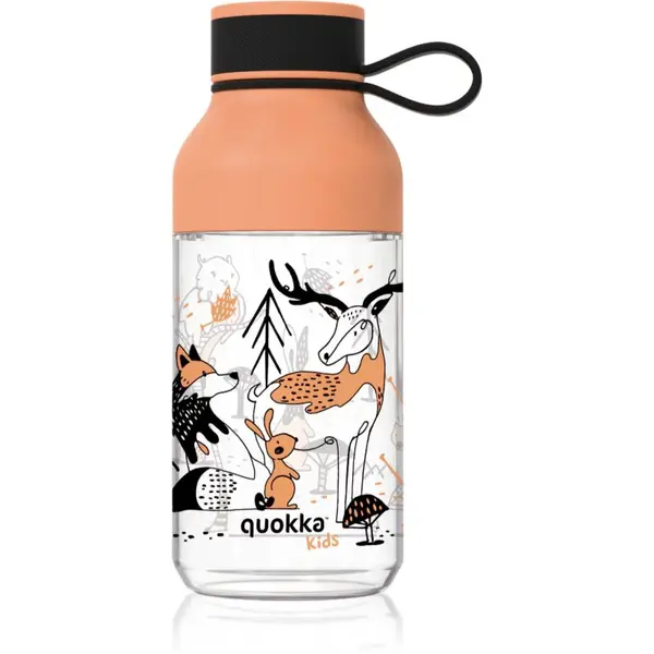 Quokka Ice Kids fľaša s pútkom In the Woods 430 ml