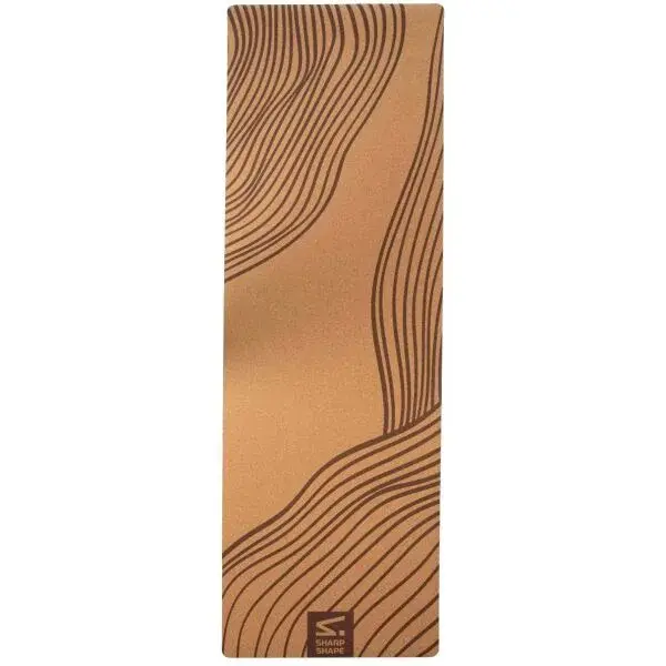 SHARP SHAPE CORK Joga podložka, hnedá, veľkosť