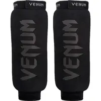 Venum KONTACT SHIN GUARDS Chrániče holení, čierna, veľkosť