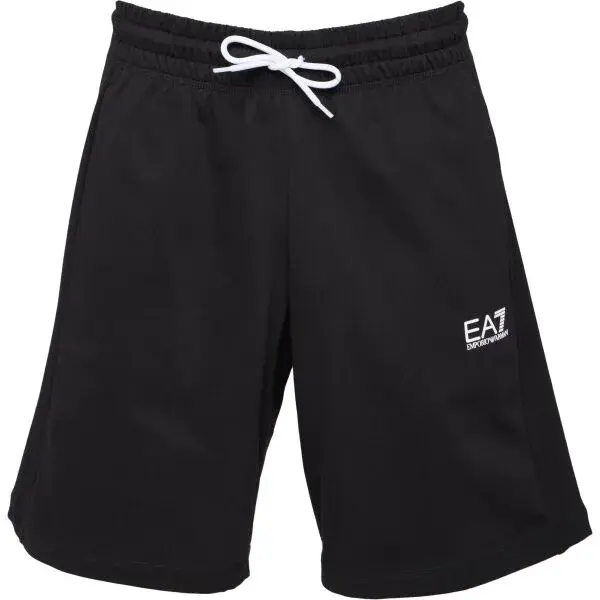 EA7 SHORTS Pánske šortky na golf, čierna, veľkosť XXXL