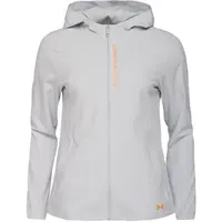 Under Armour OUTRUN THE STORM Dámska bežecká bunda, sivá, veľkosť
