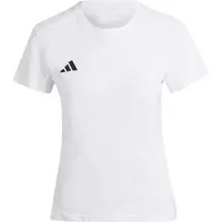 adidas ADIZERO ESSENTIALS TEE Dámske bežecké tričko, biela, veľkosť