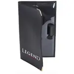 LEGEND LEATHER SCORECARD HOLDER Ochranné puzdro, čierna, veľkosť