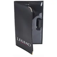 LEGEND LEATHER SCORECARD HOLDER Ochranné puzdro, čierna, veľkosť