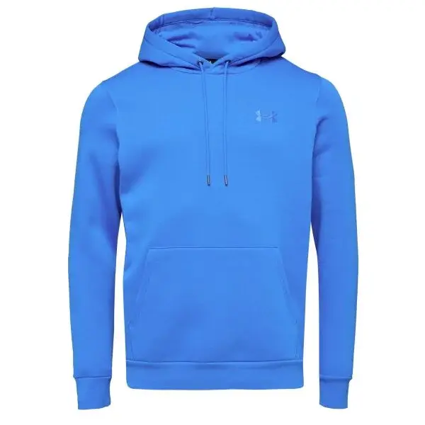 Under Armour ESSENTIAL Pánska mikina, modrá, veľkosť